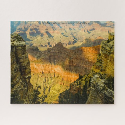 Nationaal park Grand Canyon. Legpuzzel (Horizontaal)