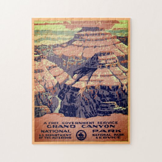 Nationaal park Grand Canyon Legpuzzel (Verticaal)