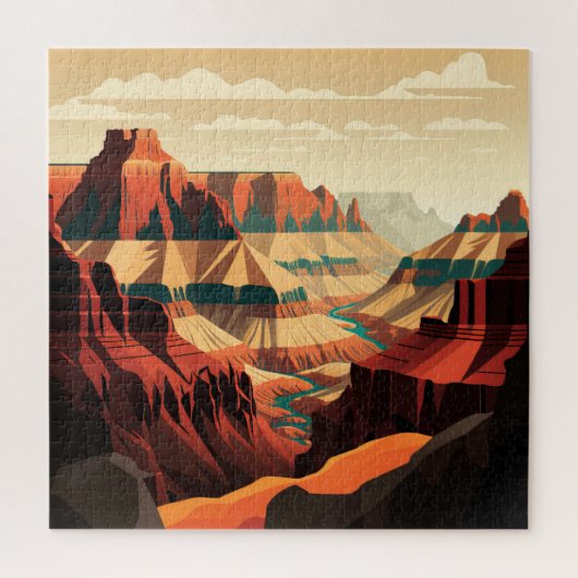 Nationaal park Grand Canyon Legpuzzel (Verticaal)