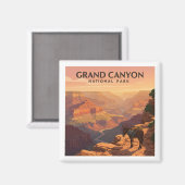 Nationaal park  Grand Canyon Magneet (Voorkant / Achterkant)