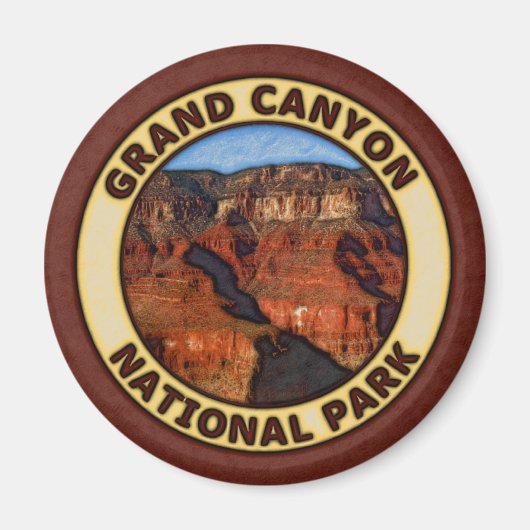 Nationaal park Grand Canyon Magneet (Voorkant)