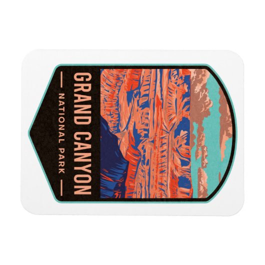 Nationaal park Grand Canyon Magneet (Horizontaal)