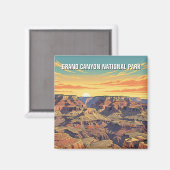 Nationaal park Grand Canyon Magneet (Voorkant / Achterkant)