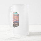 Nationaal park Grand Canyon Matglas Bierpul (Voorkant links)