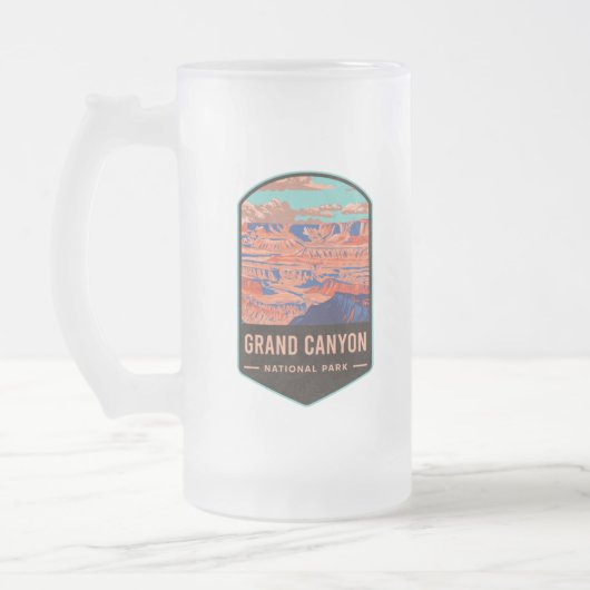 Nationaal park Grand Canyon Matglas Bierpul (Links)