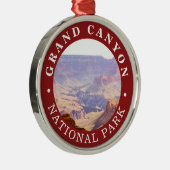 Nationaal park Grand Canyon Metalen Ornament (Rechts)