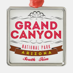 Nationaal park Grand Canyon Metalen Ornament