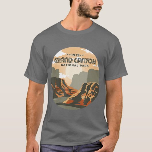 Nationaal park Grand Canyon Noordrim Arizona T-shirt (Voorkant)