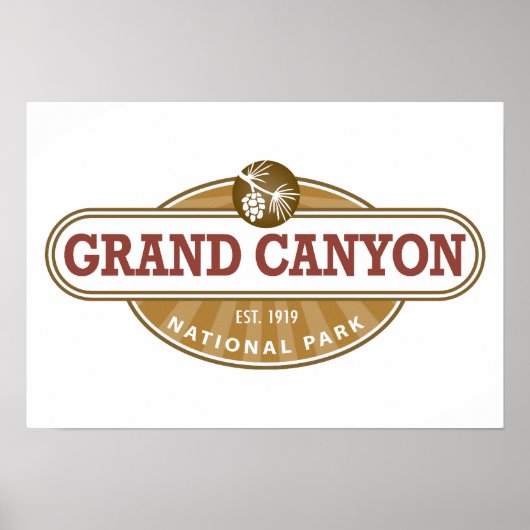 Nationaal park Grand Canyon Poster (Voorkant)