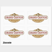 Nationaal park Grand Canyon Rechthoekige Sticker (Vel)