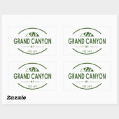 Nationaal park Grand Canyon Rechthoekige Sticker (Vel)