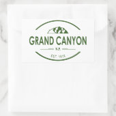 Nationaal park Grand Canyon Rechthoekige Sticker (Tas)