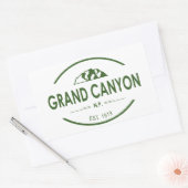 Nationaal park Grand Canyon Rechthoekige Sticker (Envelop)