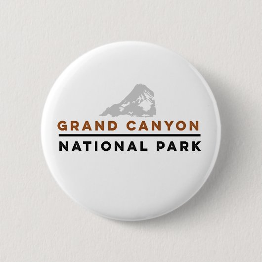 Nationaal park Grand Canyon Ronde Button 5,7 Cm (Voorkant)