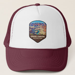 Nationaal Park Grand Canyon Shield Trucker Pet