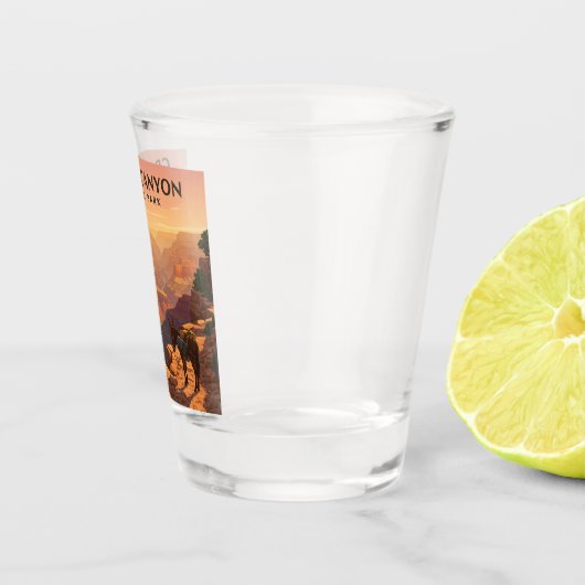 Nationaal park Grand Canyon Shot Glas (Rechts)