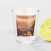 Nationaal park Grand Canyon Shot Glas (Voorkant)