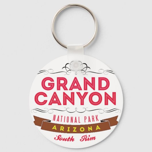 Nationaal park Grand Canyon Sleutelhanger (Voorkant)