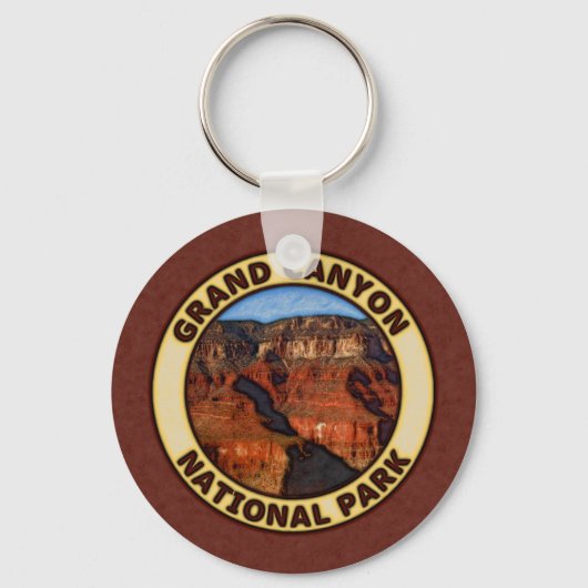 Nationaal park Grand Canyon Sleutelhanger (Voorkant)