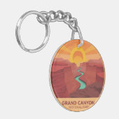 Nationaal park  Grand Canyon Sleutelhanger (Voorkant Links)