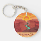 Nationaal park  Grand Canyon Sleutelhanger (Voorkant)