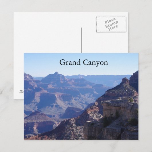 Nationaal park Grand Canyon, South Rim Briefkaart (Voorkant / Achterkant)