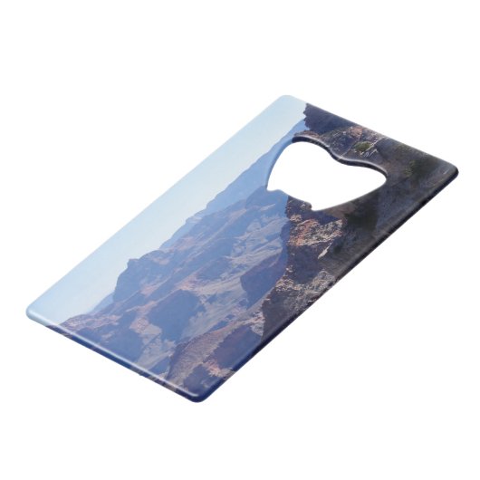 Nationaal park Grand Canyon, South Rim Creditkaart Flessenopener (Achterkant Gekanteld)