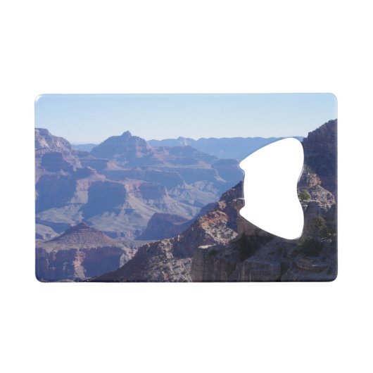 Nationaal park Grand Canyon, South Rim Creditkaart Flessenopener (Voorkant (Horizontaal))