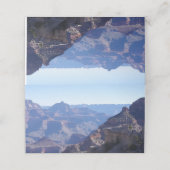 Nationaal park Grand Canyon, South Rim Plaatskaartje (Buitenkant ongevouwen)