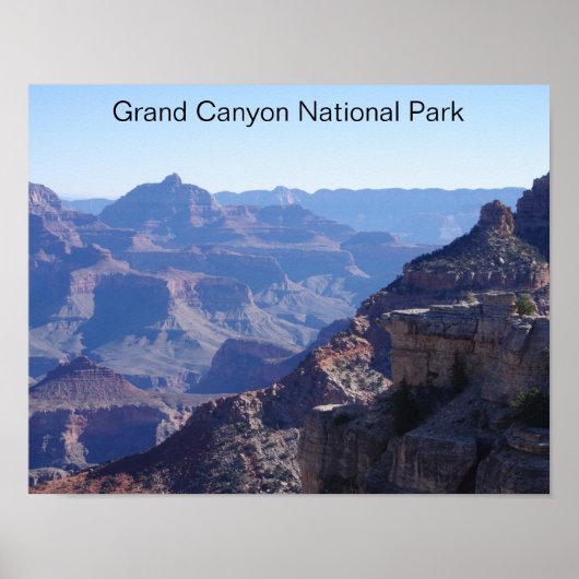 Nationaal park Grand Canyon, South Rim Poster (Voorkant)
