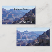 Nationaal park Grand Canyon, South Rim Visitekaartje (Voorkant / Achterkant)