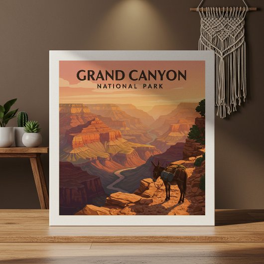 Nationaal park  Grand Canyon Tegeltje