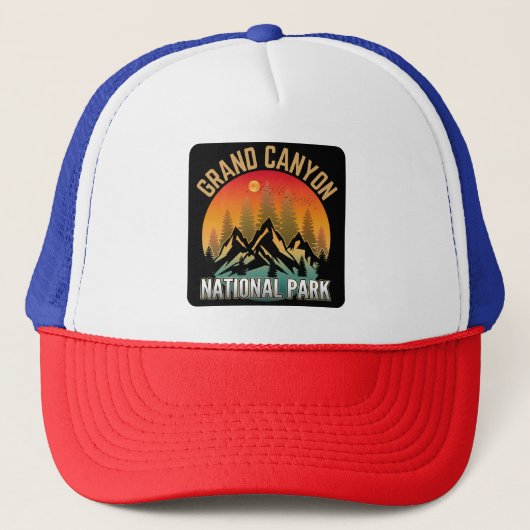 Nationaal park Grand Canyon Trucker Pet (Voorkant)