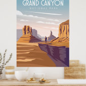 Nationaal park Grand canyon Verenigde Staten Poster (Keuken)