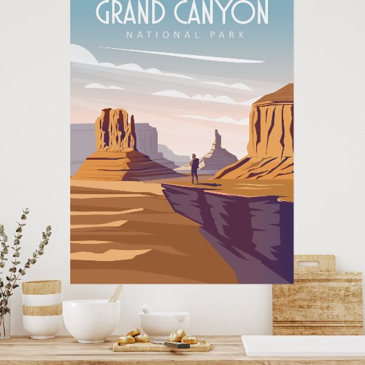 Nationaal park Grand canyon Verenigde Staten Poster (Keuken)