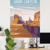 Nationaal park Grand canyon Verenigde Staten Poster (Thuiskantoor)