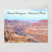 Nationaal park Grand Canyon West Rim Briefkaart (Voorkant)