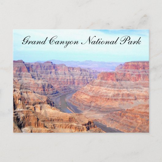 Nationaal park Grand Canyon West Rim Briefkaart (Voorkant)