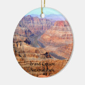 Nationaal park Grand Canyon West Rim Keramisch Ornament (Links)