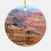 Nationaal park Grand Canyon West Rim Keramisch Ornament (Achterkant)