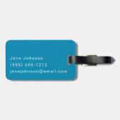 Nationaal park Grand Prismatic Spring Yellowstone Bagagelabel (Achterkant horizontaal)