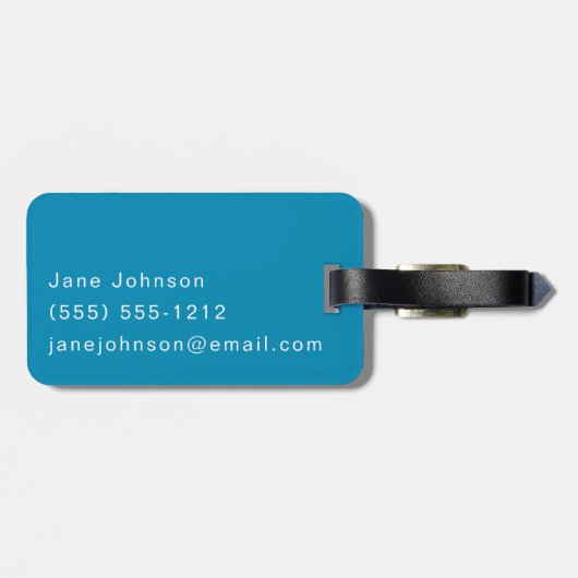 Nationaal park Grand Prismatic Spring Yellowstone Bagagelabel (Achterkant horizontaal)