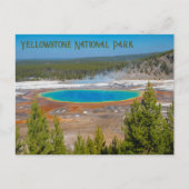 Nationaal park Grand Prismatic Spring Yellowstone Briefkaart (Voorkant)