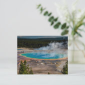 Nationaal park Grand Prismatic Spring Yellowstone Briefkaart (Staand voorkant)