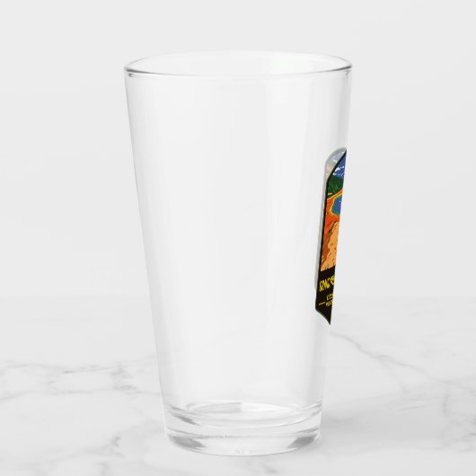 Nationaal park Grand Prismatic Spring Yellowstone Glas (Rechts)