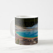 Nationaal park Grand Prismatic Spring Yellowstone Koffiemok (Voorkant links)