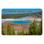 Nationaal park Grand Prismatic Spring Yellowstone Magneet (Horizontaal)