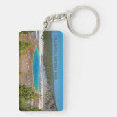 Nationaal park Grand Prismatic Spring Yellowstone Sleutelhanger (achterkant)
