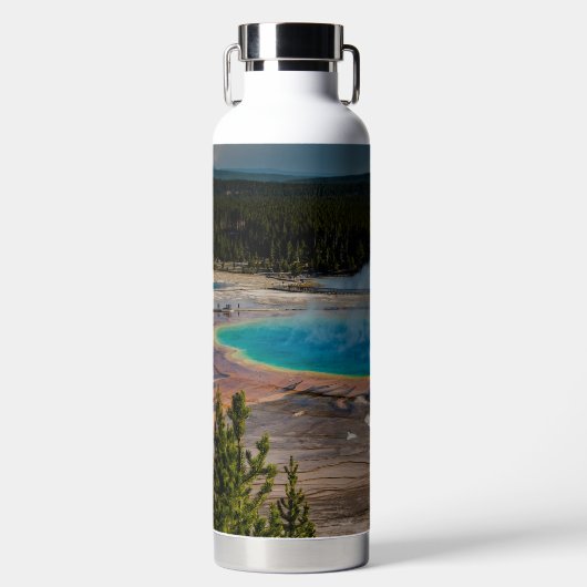 Nationaal park Grand Prismatic Spring Yellowstone Waterfles (Voorkant)