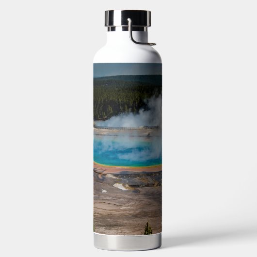 Nationaal park Grand Prismatic Spring Yellowstone Waterfles (Links)